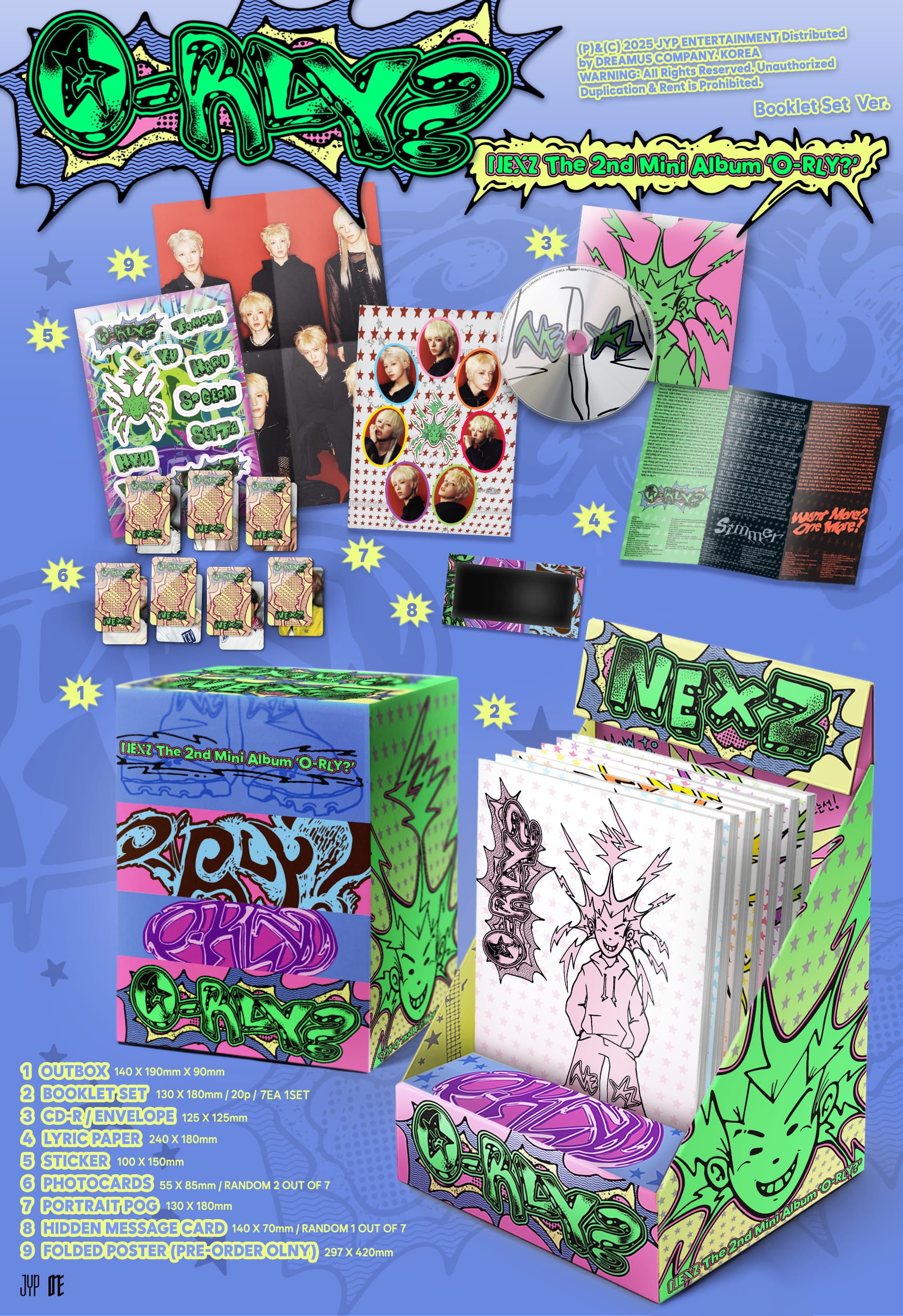 NEXZ 2ND MINI ALBUM [O-RLY?/SPECIAL EDITION VER.] – Kawaii Alley