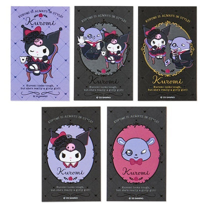 Sanrio Japan Kuromi & Baku Card Case and Sticker Set