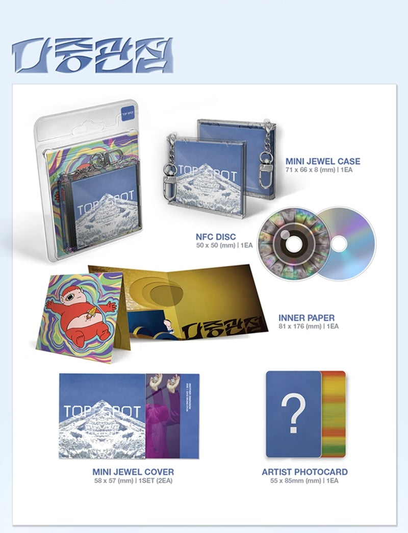 T.O.P - 1ST ALBUM [TOP SPOT - ANOTHER DIMENSION] (NEMO)