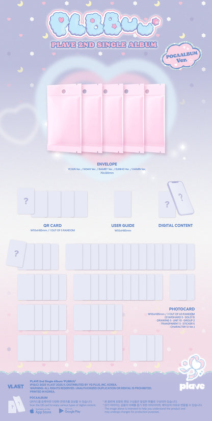 [PRE-ORDER] PLAVE 2ND SINGLE ALBUM [PLBBUU/POCAALBUM VER.]