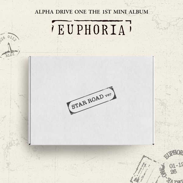 [PRE-ORDER] ALPHA DRIVE ONE THE 1ST MINI ALBUM [EUPHORIA/STAR ROAD VER.]