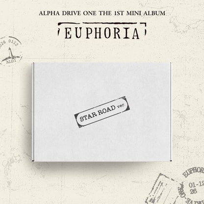 [PRE-ORDER] ALPHA DRIVE ONE THE 1ST MINI ALBUM [EUPHORIA/STAR ROAD VER.]