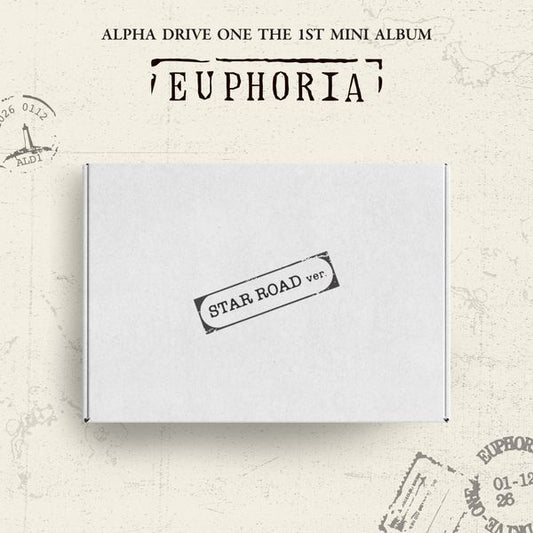 [PRE-ORDER] ALPHA DRIVE ONE THE 1ST MINI ALBUM [EUPHORIA/STAR ROAD VER.]