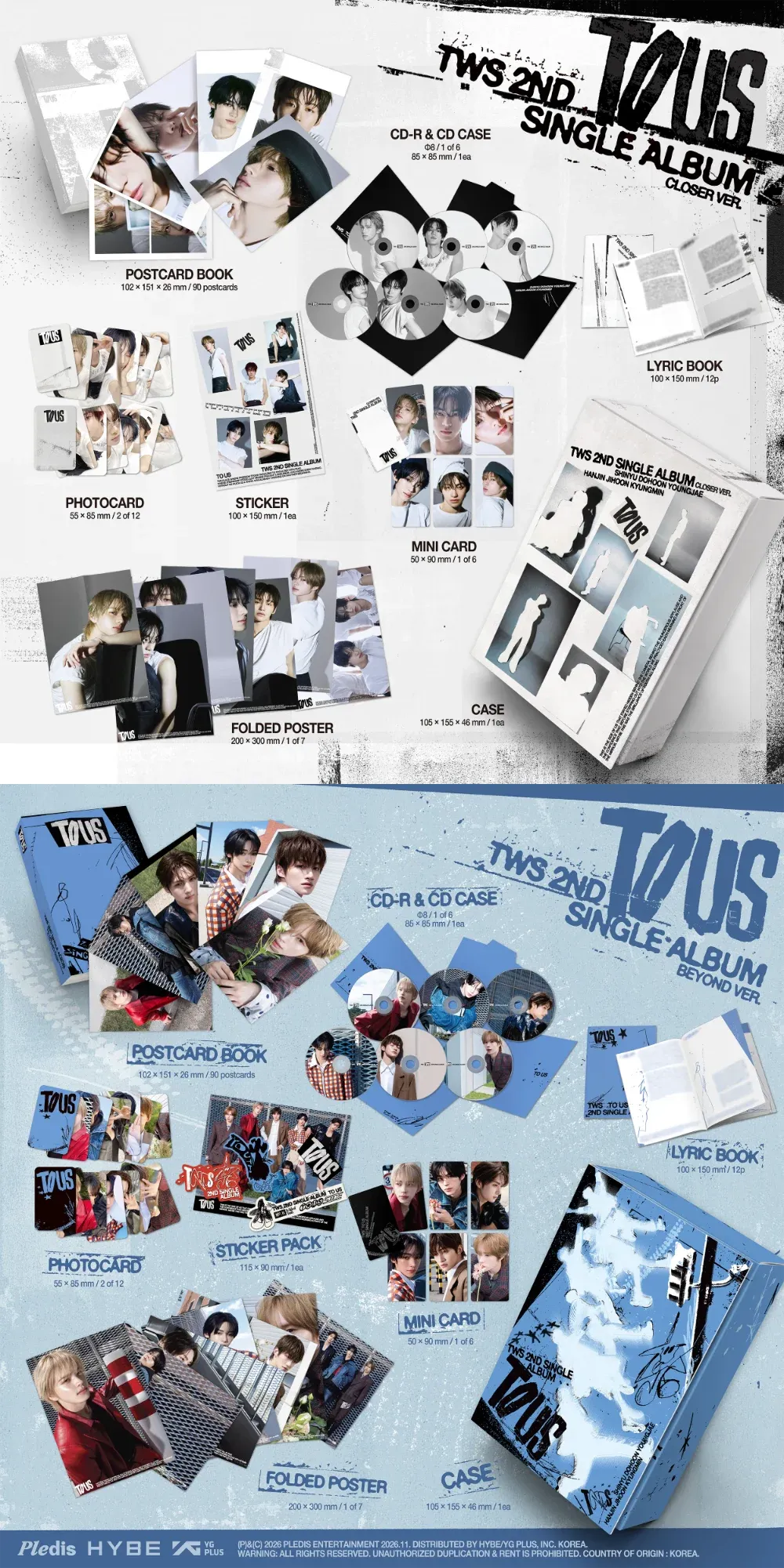 [PRE-ORDER] TWS 2nd Single Album [TO US] (Regular Ver.)