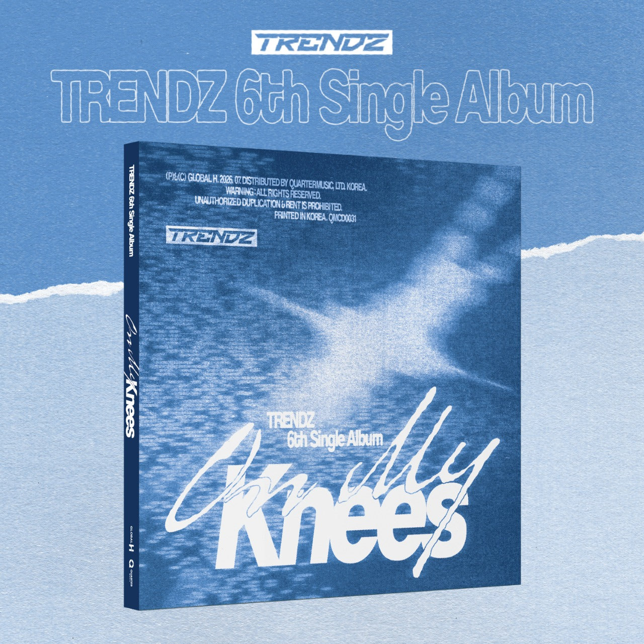 TRENDZ 6th Single Album [On My Knees]