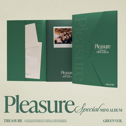 TREASURE SPECIAL MINI ALBUM [PLEASURE/YELLOW/GREEN VER.]