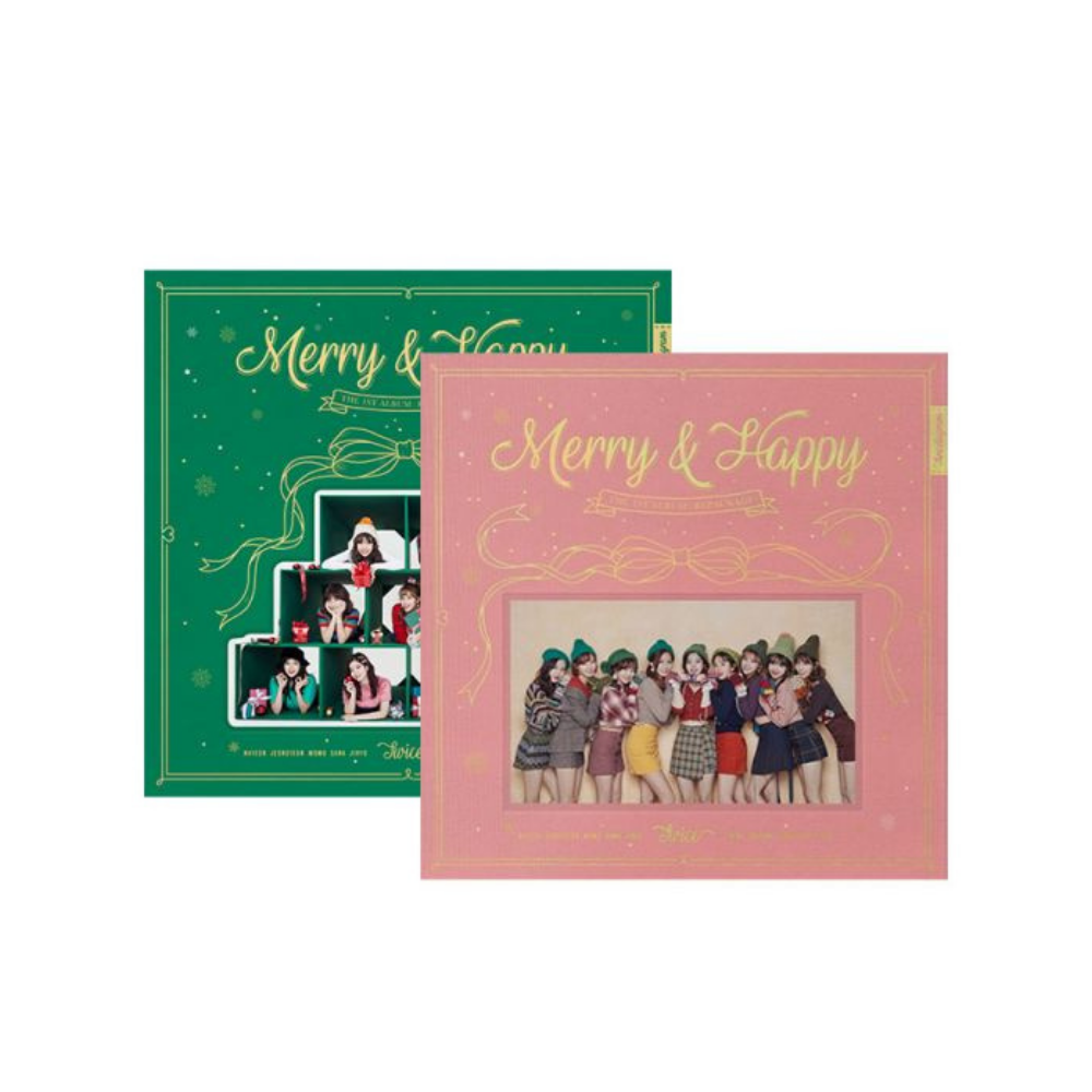 TWICE’S 1ST ALBUM REPACKAGE [MERRY & HAPPY] – Kawaii Alley