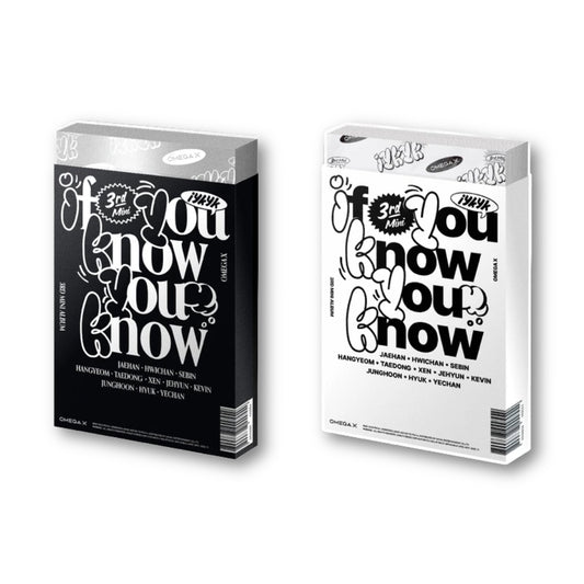 OMEGA X'S 3RD MINI ALBUM [IF YOU KNOW YOU KNOW(IYKYK)]