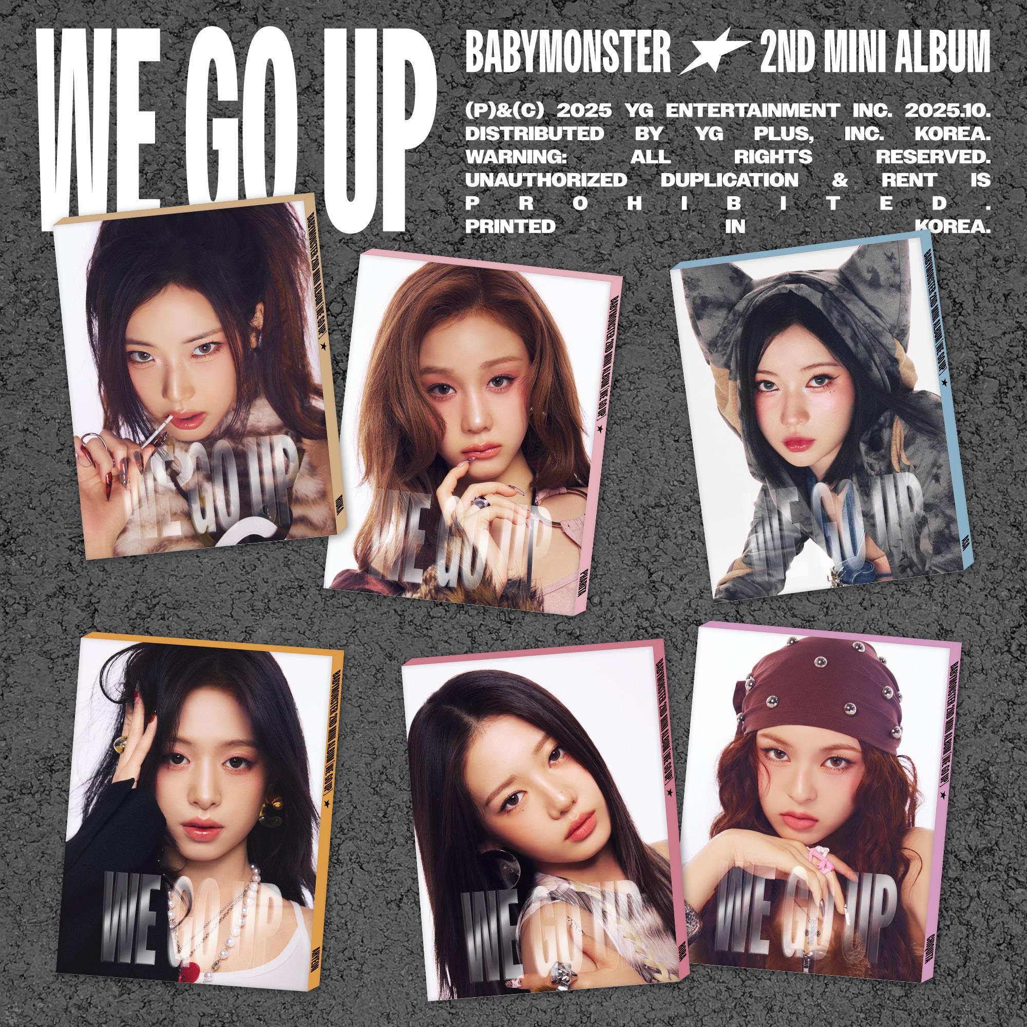 BABYMONSTER 2ND MINI ALBUM [WE GO UP/PATTERN VER.] – Kawaii Alley
