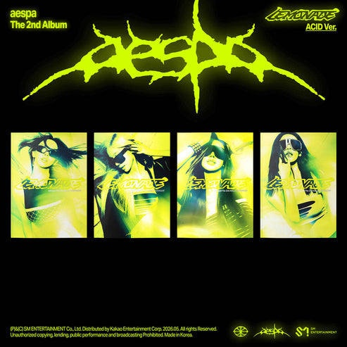 [PRE-ORDER] AESPA 2ND FULL ALBUM [LEMONADE/ACID VER.]