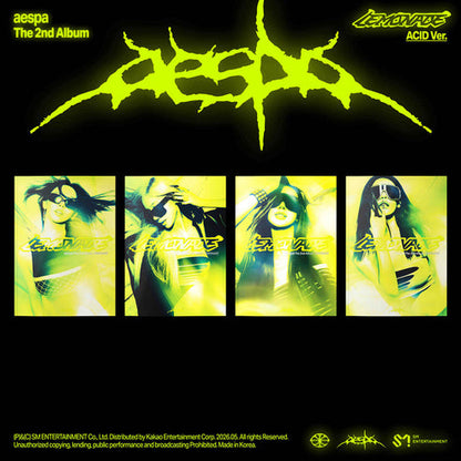 [PRE-ORDER] AESPA 2ND FULL ALBUM [LEMONADE/ACID VER.]