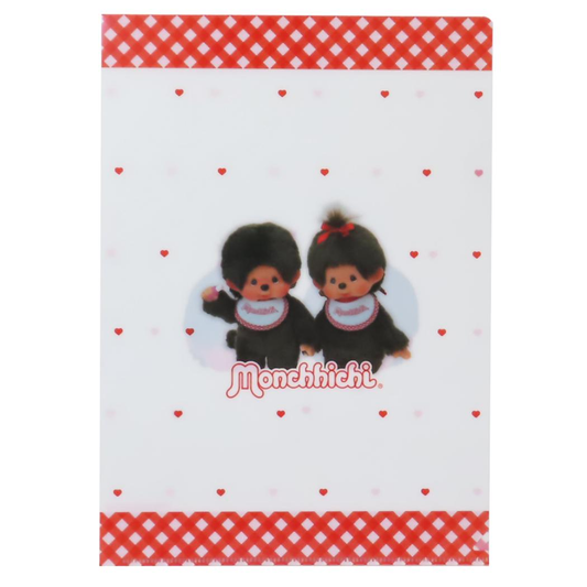 Monchhichi A4 Clear File Folder
