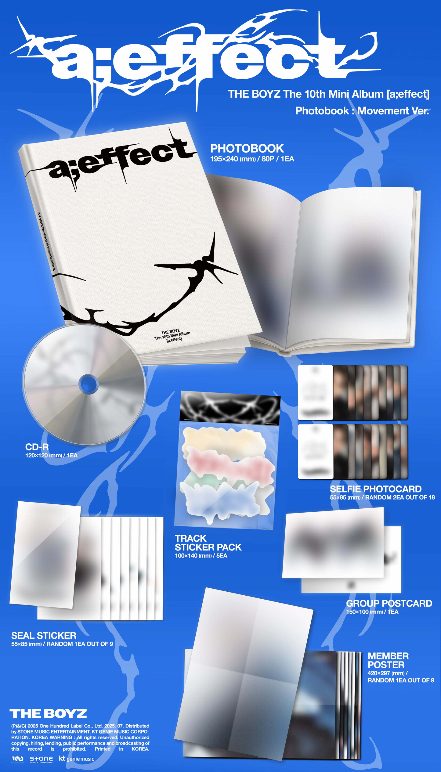 THE BOYZ THE 10TH MINI ALBUM [a;effect/PHOTOBOOK VER.]