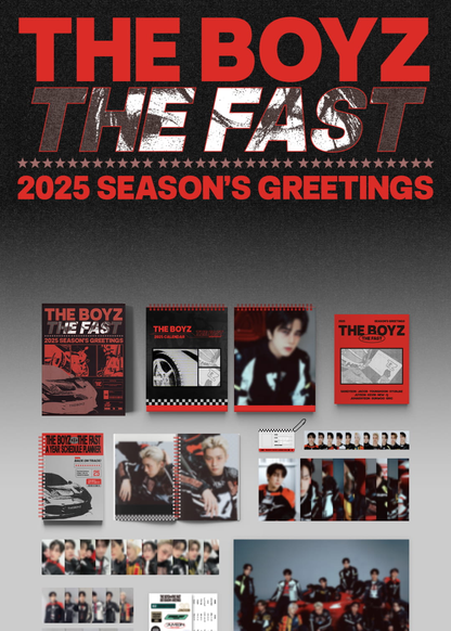 [PRE-ORDER] [MAKESTAR EXCLUSIVE] 2025 SEASON'S GREETINGS - THE BOYZ [THE FAST]