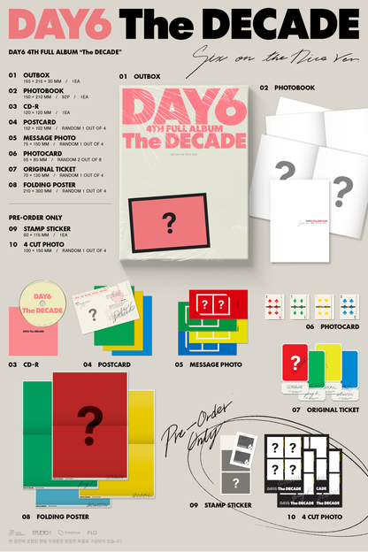 DAY6 4TH FULL ALBUM [THE DECADE/STANDARD VER.]