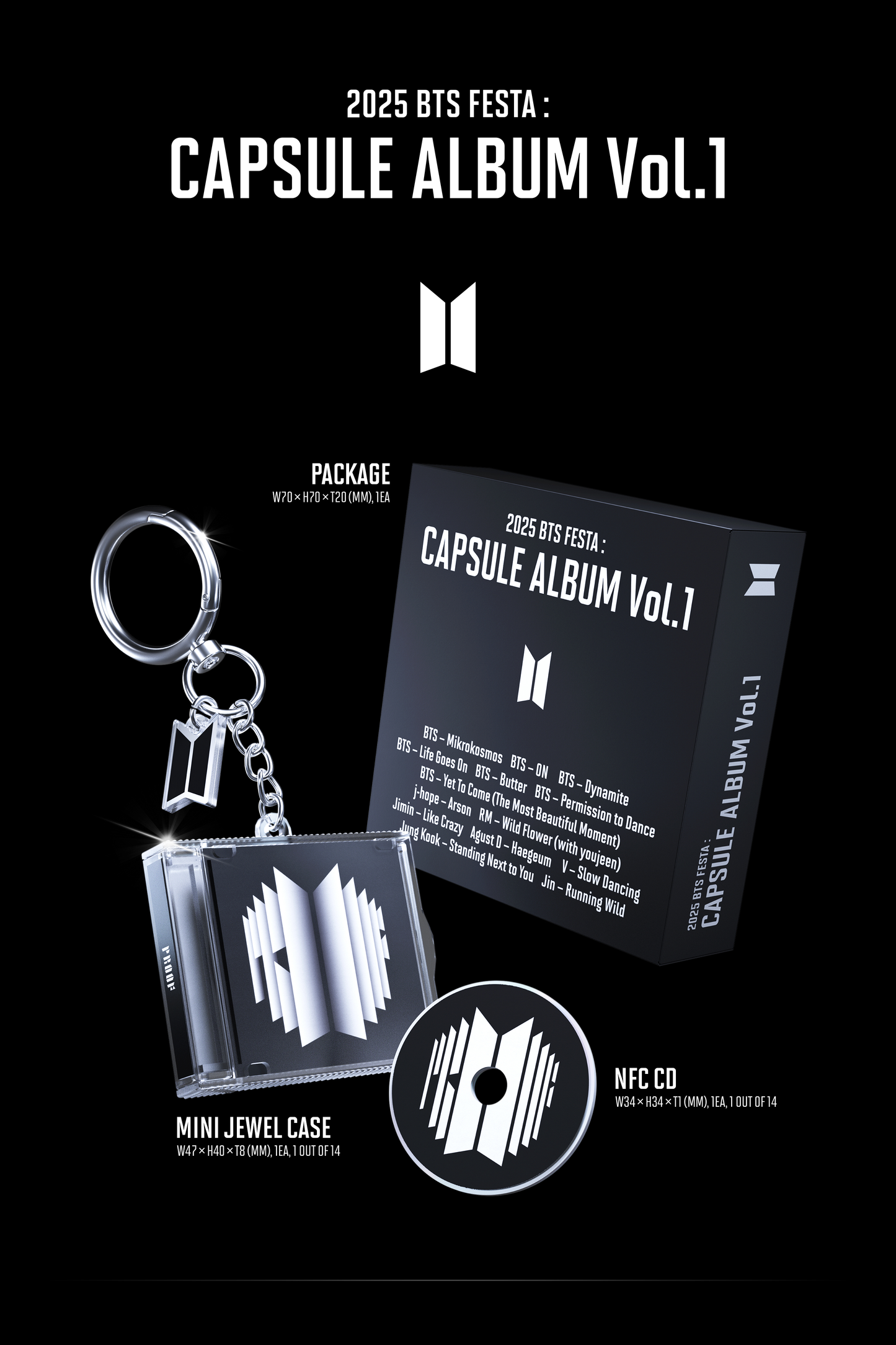 BTS - [2025 BTS FESTA] CAPSULE ALBUM Vol.1 – Kawaii Alley