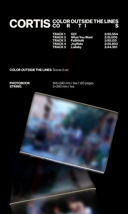 [PRE-ORDER] [MAKESTAR EXCLUSIVE] CORTIS THE 1ST EP ALBUM [COLOR OUTSIDE THE LINES/STANDARD VER.]