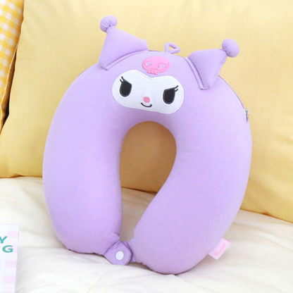 Sanrio Kuromi Memory Foam Neck Pillow