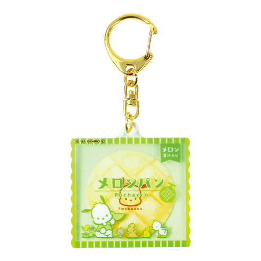 Sanrio Japan Acrylic Keychain Pochacco Retro Pan