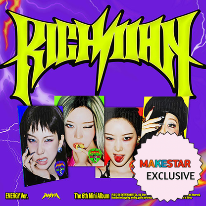 [PRE-ORDER] [MAKESTAR EXCLUSIVE] AESPA 6TH MINI ALBUM [RICH MAN/ENERGY Ver.]