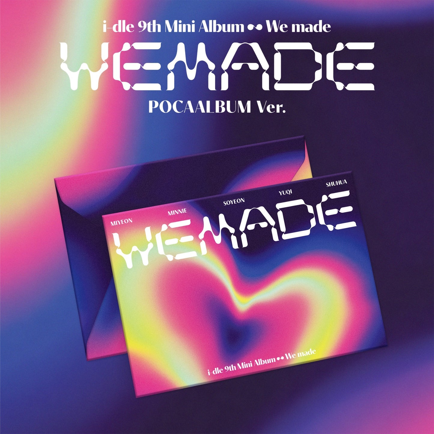 [PRE-ORDER] i-dle 9th MINI ALBUM [We Made/POCA Ver.]