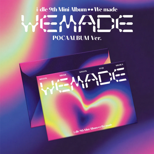 [PRE-ORDER] i-dle 9th MINI ALBUM [We Made/POCA Ver.]