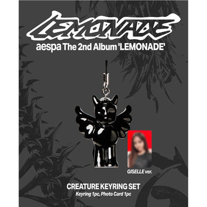 [PRE-ORDER] AESPA - MAKE IT LEMONADE OFFICAL MD [CREATURE KEYRING SET]