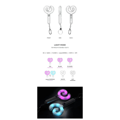 AESPA Official Mini Fanlight Keyring Ver.2