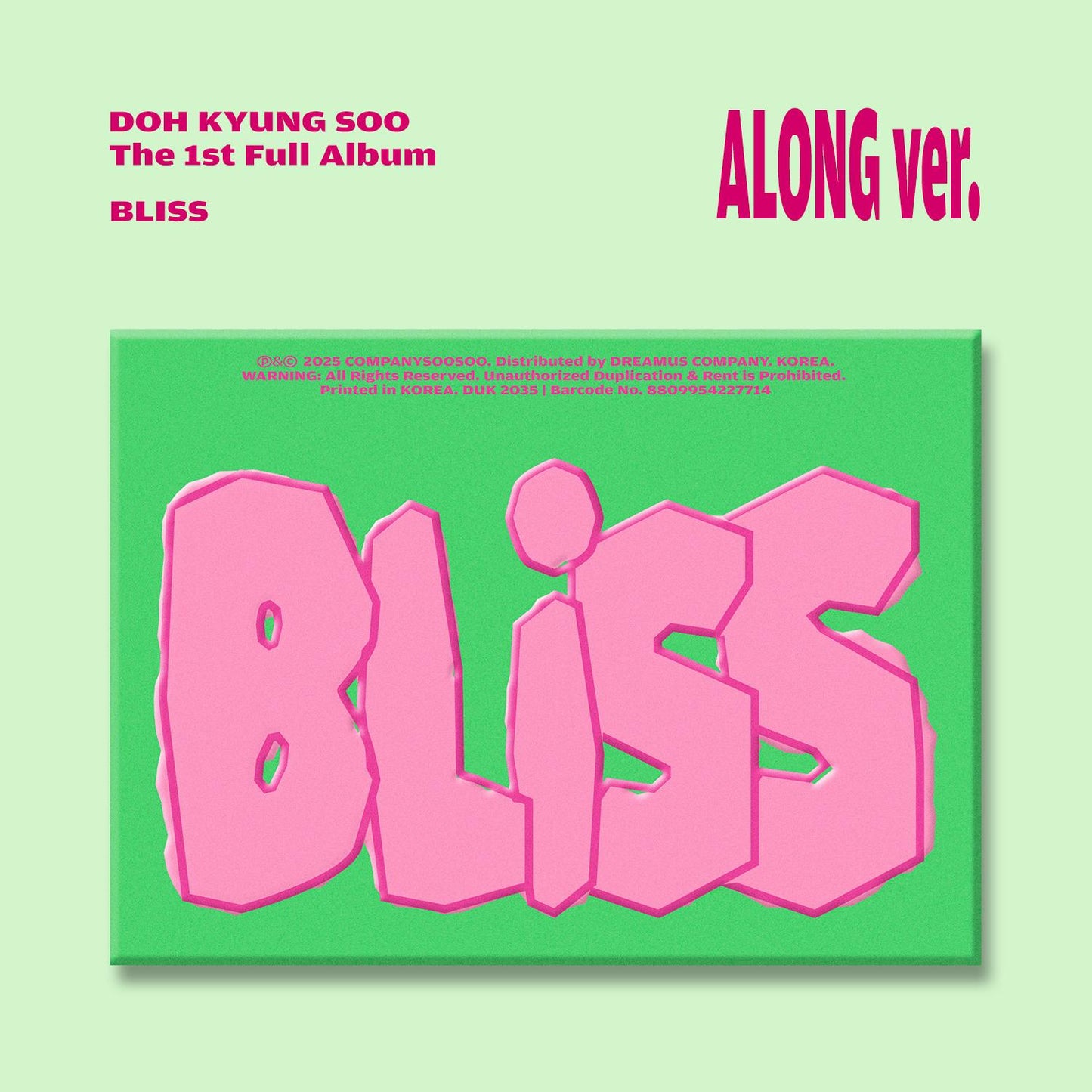 도경수 (D.O.) THE 1ST FULL ALBUM [BLISS]