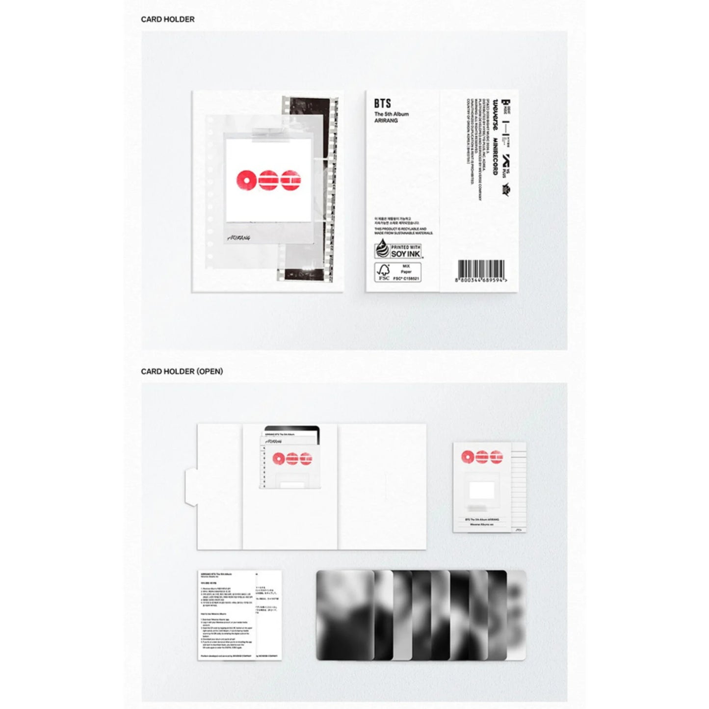 [MAKESTAR EXCLUSIVE] BTS Album [ARIRANG / Weverse Albums ver.]
