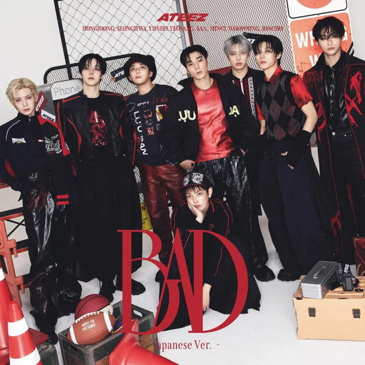 ATEEZ BAD Japanese Ver Standard Edition cover