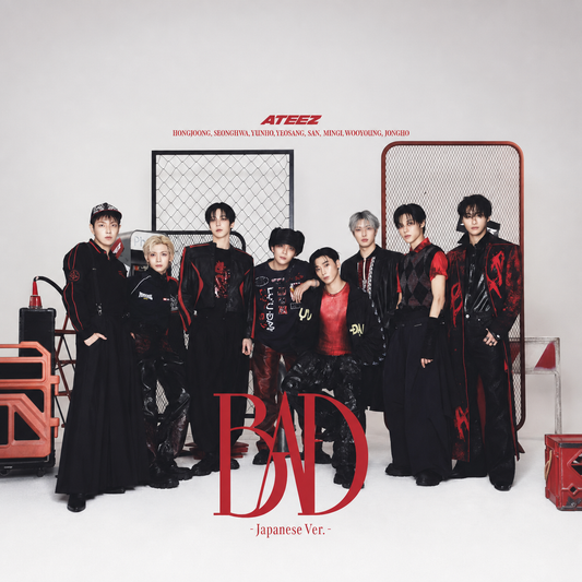 ATEEZ BAD Japanese Ver Limited Edition B square cover