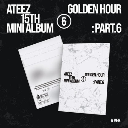 [PRE-ORDER] [MAKESTAR EXCLUSIVE] ATEEZ – 15th Mini Album [GOLDEN HOUR : Part.6] (POCAALBUM Ver.)