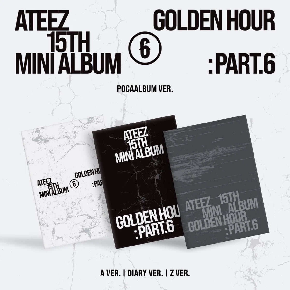ATEEZ Part.6 POCAALBUM versions