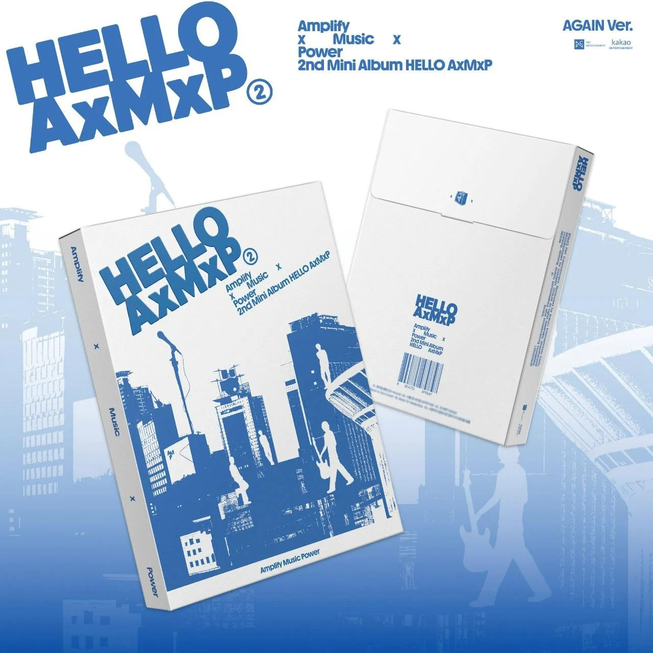AxMxP 2nd Mini Album HELLO AxMxP AGAIN Version Cover