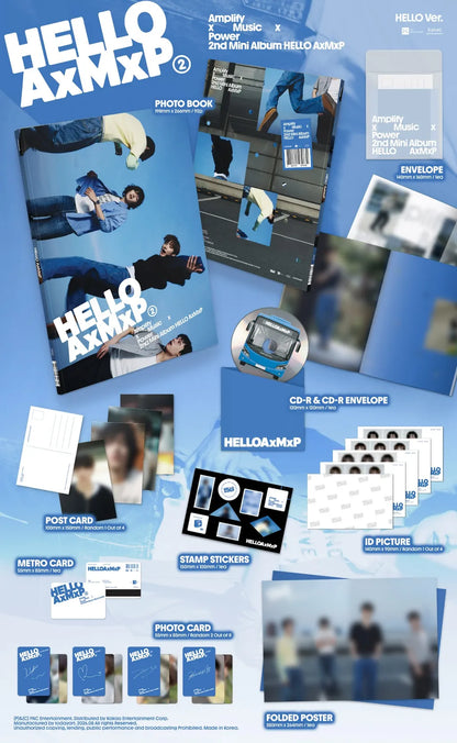 AxMxP 2nd Mini Album HELLO AxMxP HELLO Version Inclusions