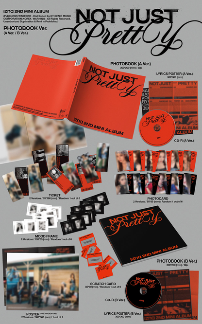 [PRE-ORDER] IZNA 2ND MINI ALBUM [NOT JUST PRETTY/PHOTOBOOK VER.]