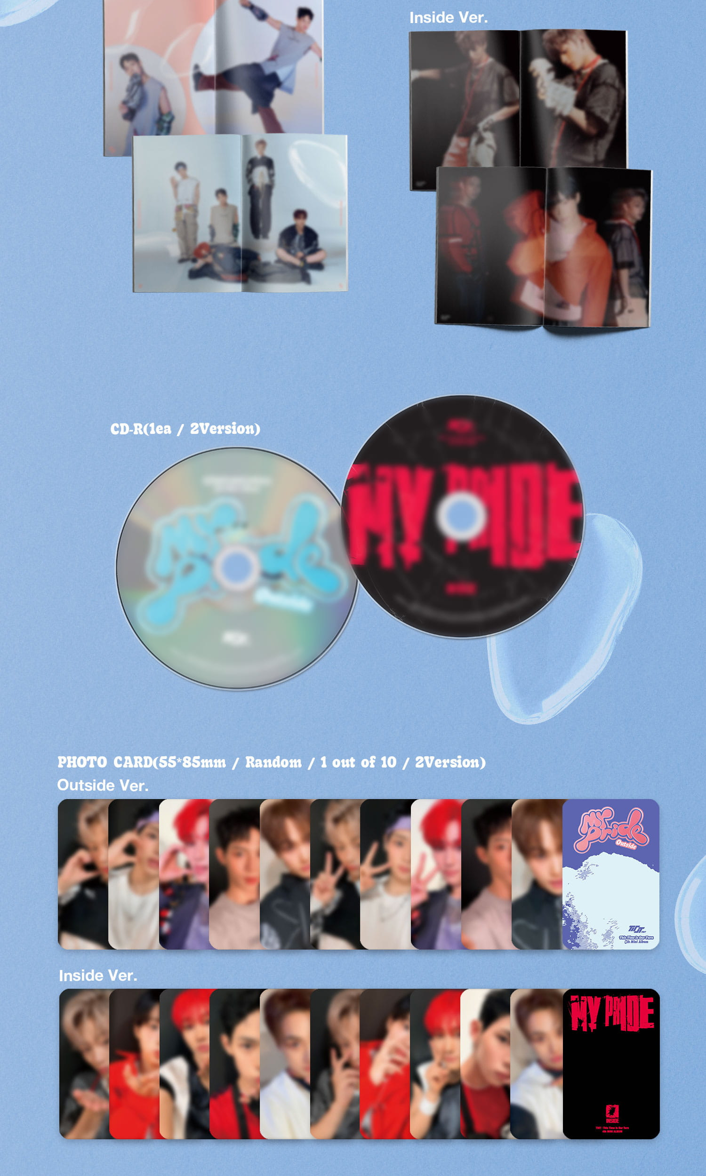 TIOT 4RD MINI ALBUM [MY PRIDE/PHOTOBOOK VER.]