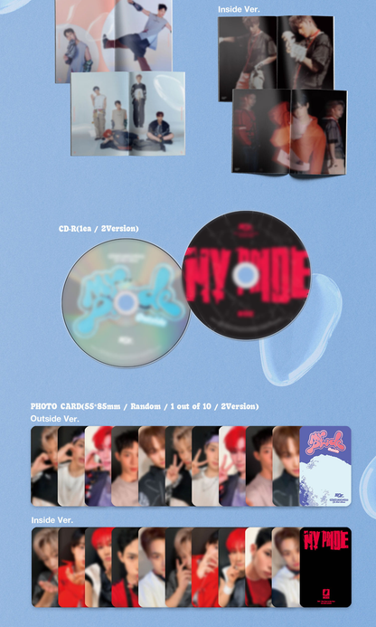 TIOT 4RD MINI ALBUM [MY PRIDE/PHOTOBOOK VER.]