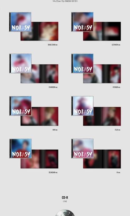 STRAY KIDS 2ND ALBUM [NOEASY/JEWEL CASE VER.]
