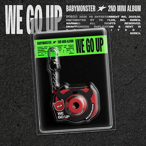[PRE-ORDER] BABYMONSTER 2ND MINI ALBUM [WE GO UP/MINI BEAM KEYRING VER.]