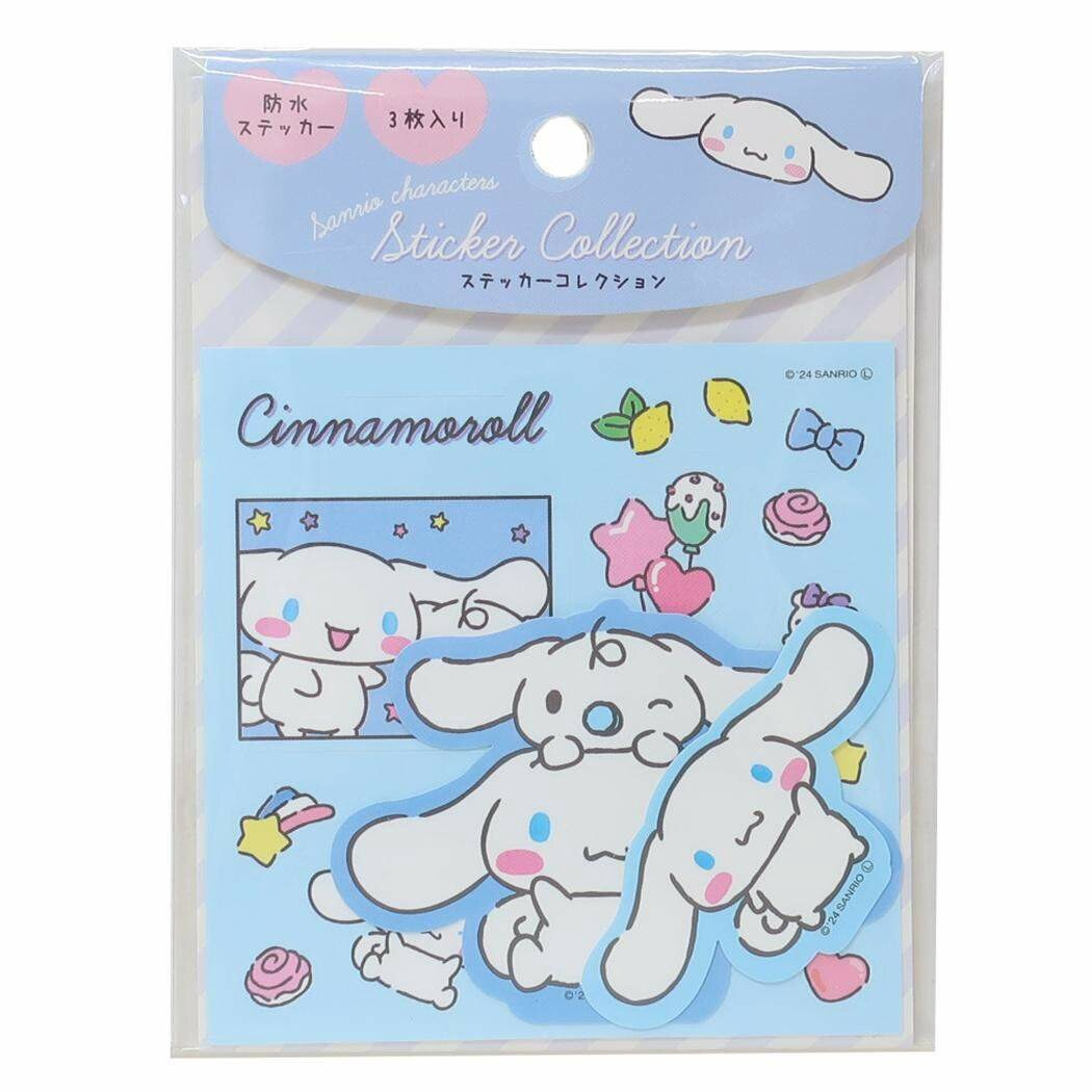 Sanrio Japan Vinyl Sticker Set Cinnamoroll