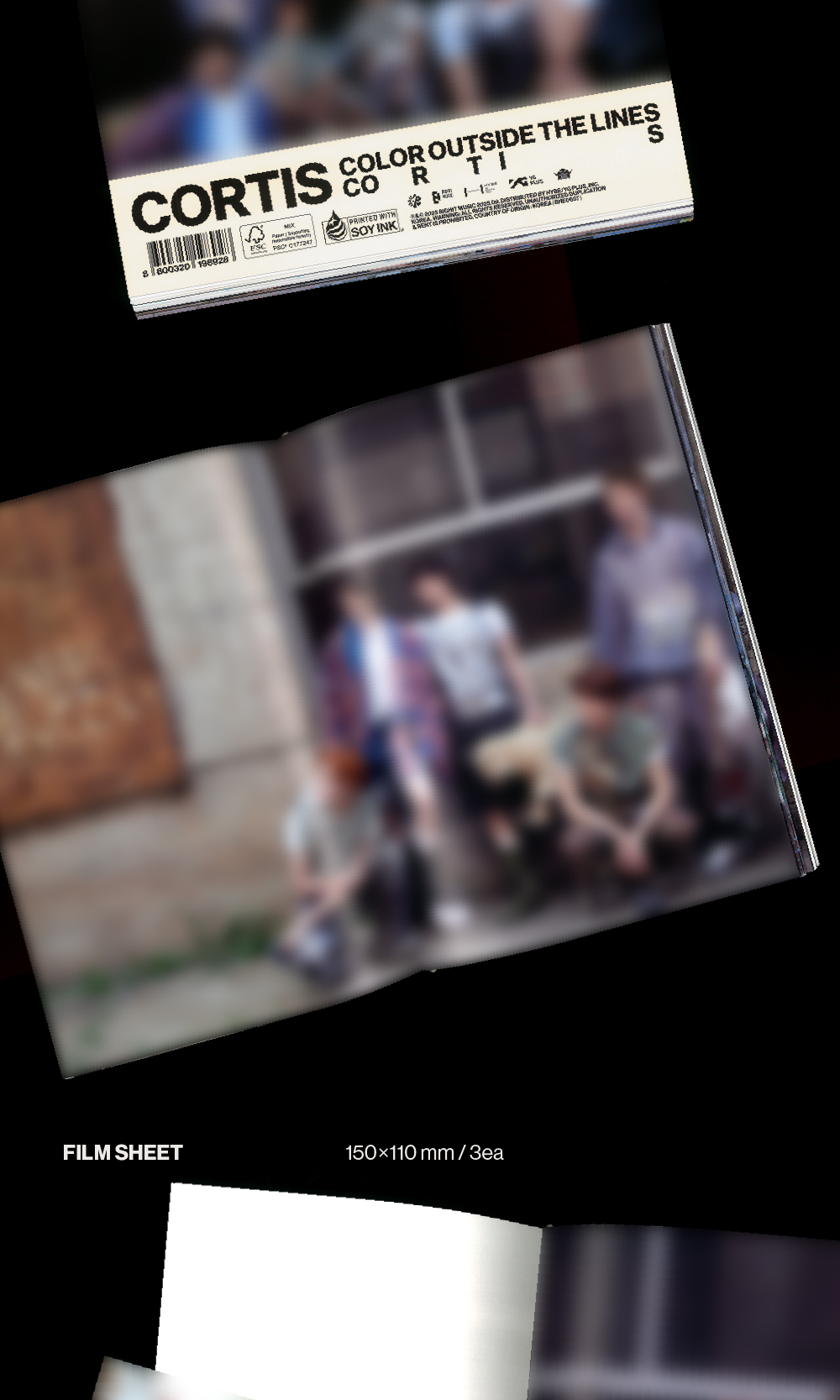 [PRE-ORDER] [MAKESTAR EXCLUSIVE] CORTIS THE 1ST EP ALBUM [COLOR OUTSIDE THE LINES/STANDARD VER.]
