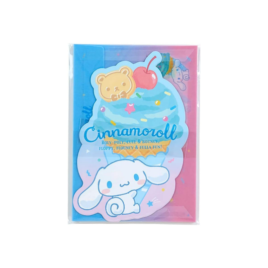 Sanrio Japan Cinnamoroll Ice Cream Letter Set