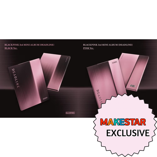 [PRE-ORDER] [MAKESTAR EXCLUSIVE] BLACKPINK 3rd MINI ALBUM [DEADLINE/STANDARD Ver.]