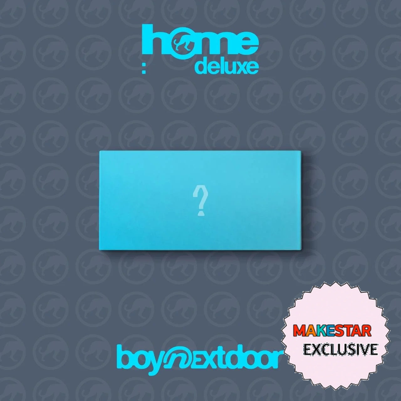 [MAKESTAR EXCLUSIVE] [PRE-ORDER] BOYNEXTDOOR 1st Studio Album Repackage [HOME : DELUXE] Weverse Albums ver. cover with exact MAKESTAR Exclusive badge