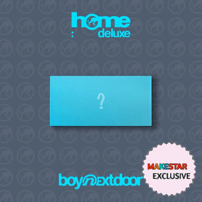 [MAKESTAR EXCLUSIVE] [PRE-ORDER] BOYNEXTDOOR 1st Studio Album Repackage [HOME : DELUXE] Weverse Albums ver. cover with exact MAKESTAR Exclusive badge
