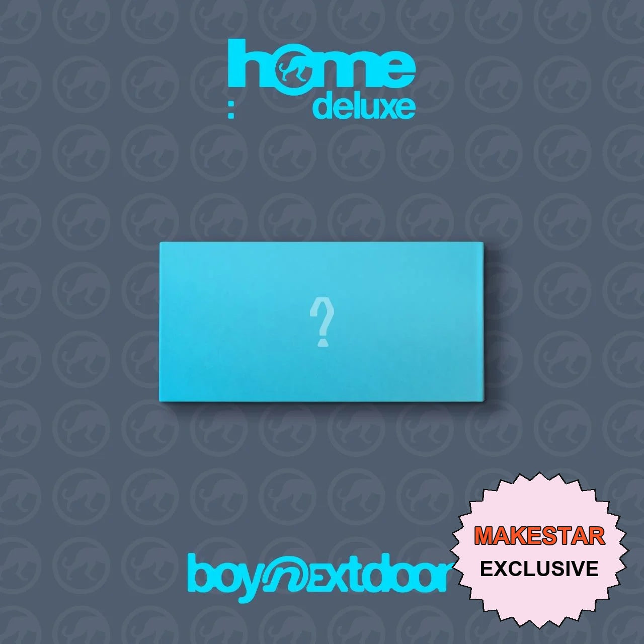 [MAKESTAR EXCLUSIVE] [PRE-ORDER] BOYNEXTDOOR 1st Studio Album Repackage [HOME : DELUXE] Weverse Albums ver. cover with original MAKESTAR Exclusive badge