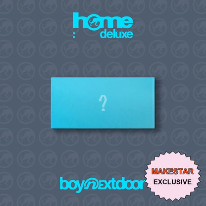 [MAKESTAR EXCLUSIVE] [PRE-ORDER] BOYNEXTDOOR 1st Studio Album Repackage [HOME : DELUXE] Weverse Albums ver. cover with original MAKESTAR Exclusive badge