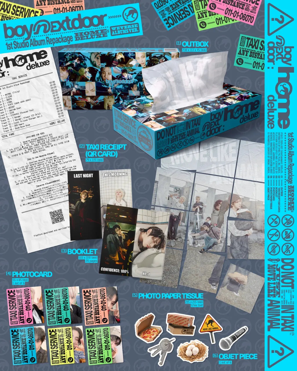 BOYNEXTDOOR HOME DELUXE Weverse Albums updated contents